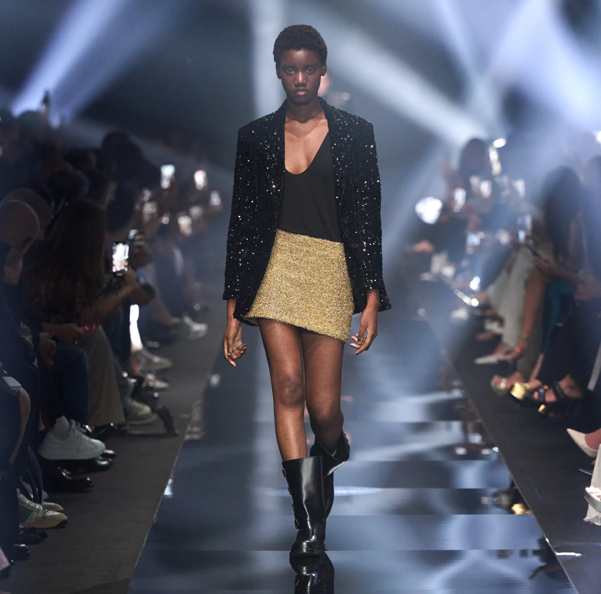 Elisabetta Franchi Minigonna In Tweed Lurex^ Gonne