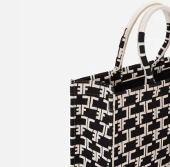 Elisabetta Franchi Monogram Tote Large^ Borse A Mano
