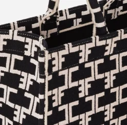 Elisabetta Franchi Monogram Tote Large^ Borse A Mano