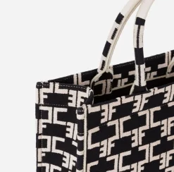 Elisabetta Franchi Monogram Tote Medium^ Borse A Mano
