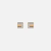 Elisabetta Franchi Orecchini Logo Cubo^ Bijoux