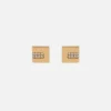 Elisabetta Franchi Orecchini Logo Cubo Con Cubo^ Mostra Tutti