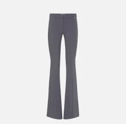Elisabetta Franchi Pantalone A Zampa In Crepe Leggero^ Tailleur