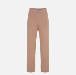 Elisabetta Franchi Pantalone Palazzo In Viscosa Con Bande Logate^ Pantaloni E Shorts