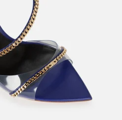 Elisabetta Franchi Sandali In Pelle Con Groumette^ Sandali