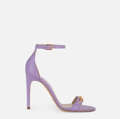 Elisabetta Franchi Sandali In Pelle Con Morsetto^ Sandali