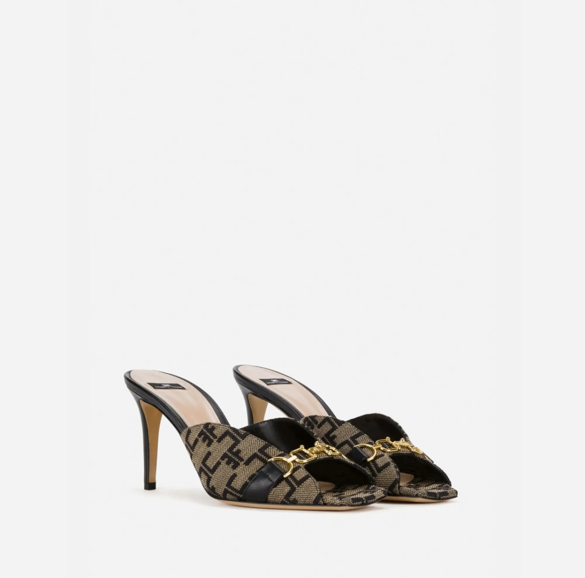 Elisabetta Franchi Sandalo Slider Monogram^ Sandali