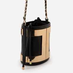 Elisabetta Franchi Secchiello Logo^ Borse A Tracolla