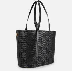 Elisabetta Franchi Shopper In Tessuto Jacquard^ Borse A Mano
