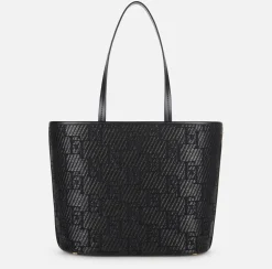 Elisabetta Franchi Shopper In Tessuto Jacquard^ Borse A Mano
