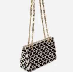 Elisabetta Franchi Shoulder Monogram Mini^ Borse A Spalla