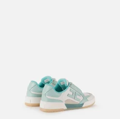 Elisabetta Franchi Sneakers In Pelle Con Logo Ricamato^ Sneakers E Scarpe Basse