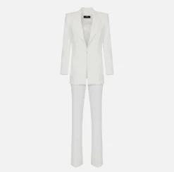 Elisabetta Franchi Tailleur Giacca E Pantalone In Crepe^ Tute
