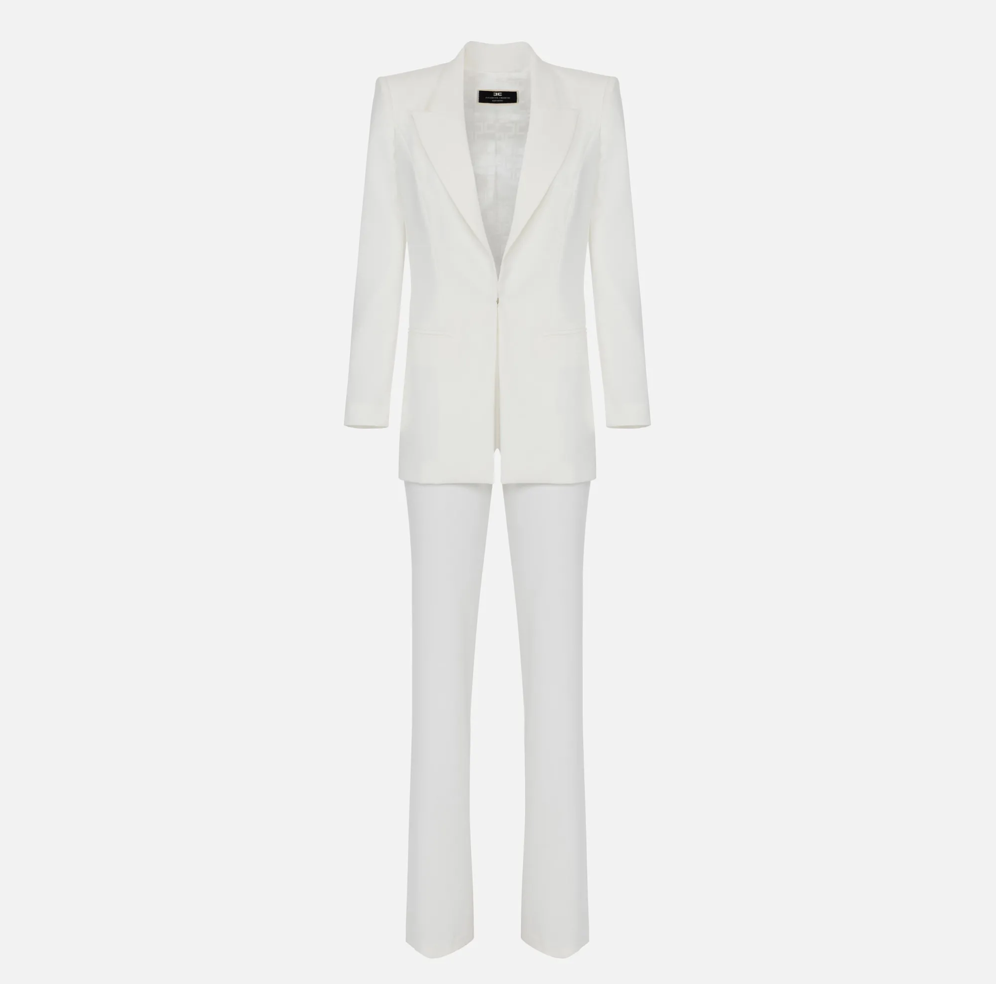 Elisabetta Franchi Tailleur Giacca E Pantalone In Crepe^ Tute