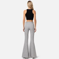 Elisabetta Franchi Top Cropped In Viscosa Con Lettering^ Top, T-Shirt & Body