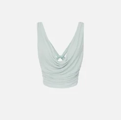 Elisabetta Franchi Top In Jersey Drappeggiato^ Top, T-Shirt & Body