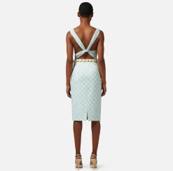 Elisabetta Franchi Top In Jersey Drappeggiato^ Top, T-Shirt & Body