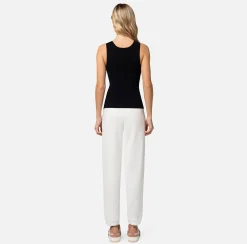 Elisabetta Franchi Top In Viscosa Con Bande Logate^ Top, T-Shirt & Body