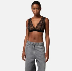 Elisabetta Franchi Top Reggiseno In Pizzo^ Top, T-Shirt & Body