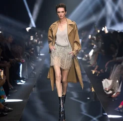 Elisabetta Franchi Trench Over In Cotone^ Giacche & Trench