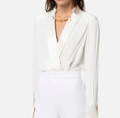 Elisabetta Franchi Tuta Combinata In Crepe E Viscosa^ Tute