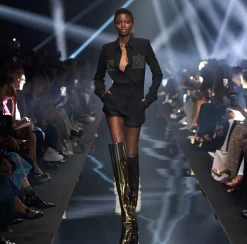 Elisabetta Franchi Tuta Corta In Crepe Con Ricamo^ Tute