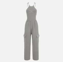 Elisabetta Franchi Tuta In Cotone Stone Wash^ Tute