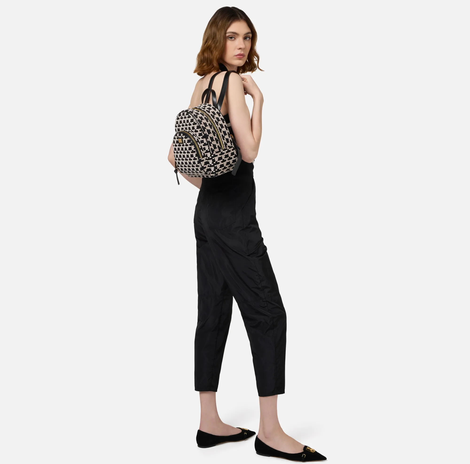 Elisabetta Franchi Zaino Monogram Travel^ Valigeria